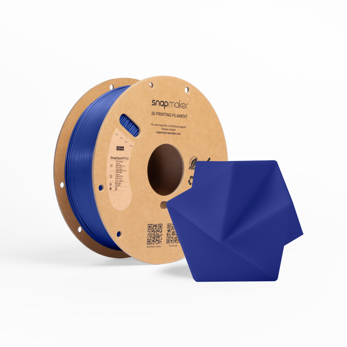 SnapSpeed PLA Filament (without RFID) - 1KG