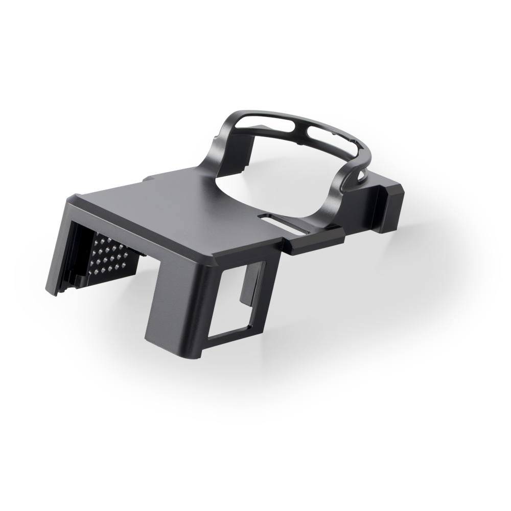 Copertura posteriore della testina Snapmaker U1 vista da un’angolazione laterale, con fissaggio magnetico per facilitare le operazioni di montaggio e smontaggio durante la manutenzione.