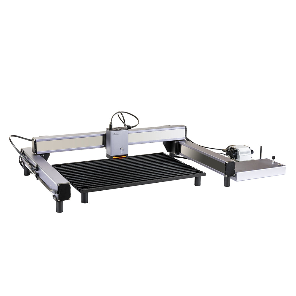 Featuring a spacious 400mm x 600mm work area, the open setup of Snapmaker Ray 40W accommodates larger projects with ease.