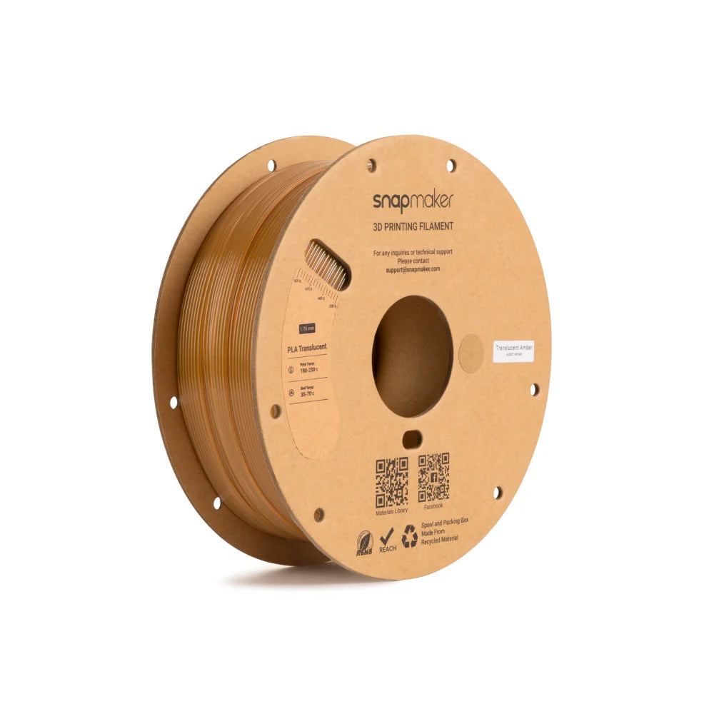 PLA doorschijnend filament (RFID) - 1 kg