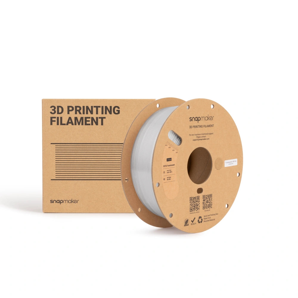 PETG doorschijnend filament (RFID) - 1 kg
