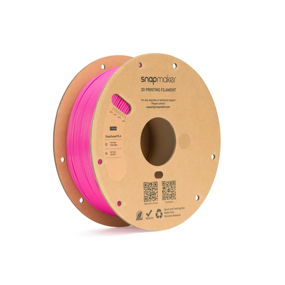 SnapSpeed PLA CMYK Lithophane-filamentbundel (4 kg, RFID)