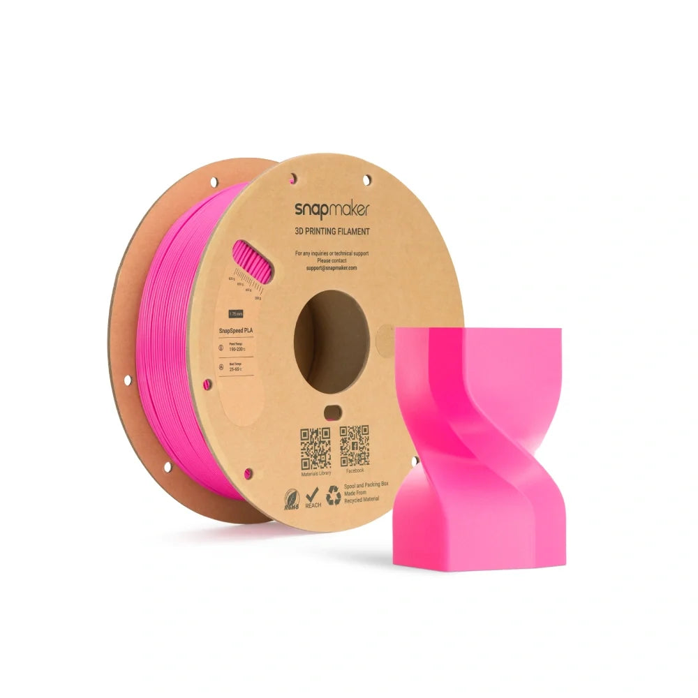 SnapSpeed PLA CMYK Lithophane-filamentbundel (4 kg, RFID)