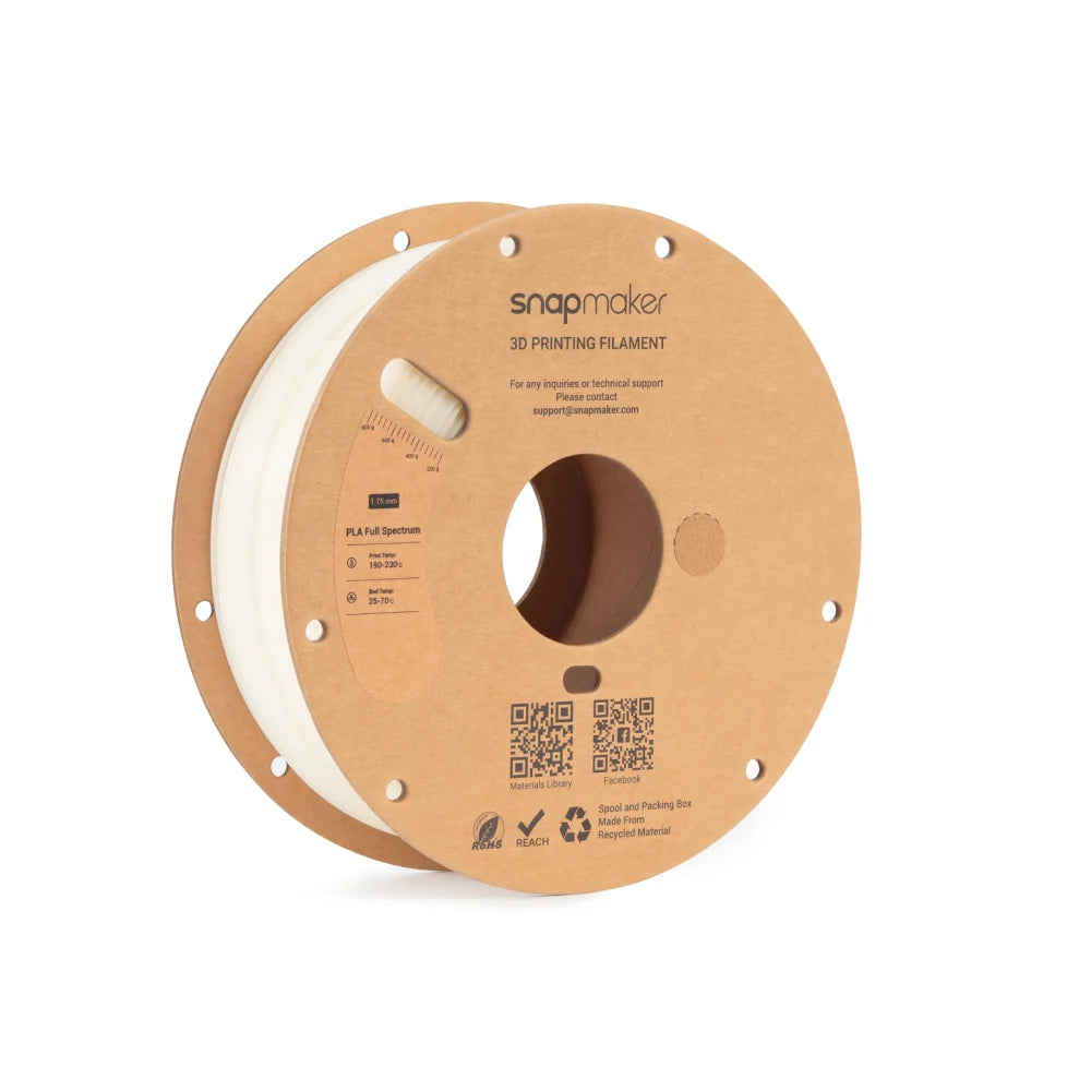 PLA Full Spectrum Filament Bundle (White Edition) (RFID) - 4kg