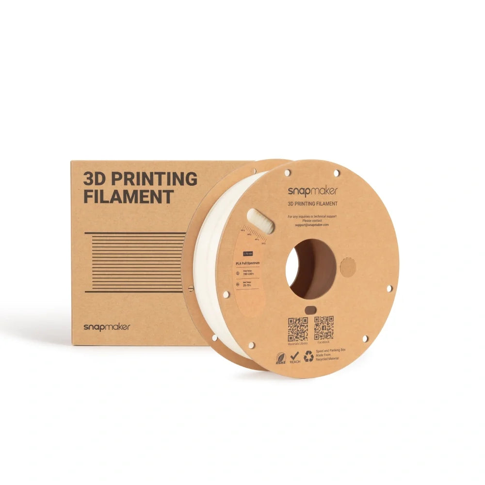 PLA Full Spectrum Filament Bundle (White Edition) (RFID) - 4kg