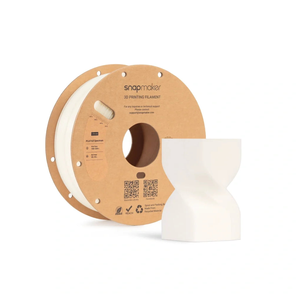 PLA Full Spectrum Filament Bundle (White Edition) (RFID) - 4kg