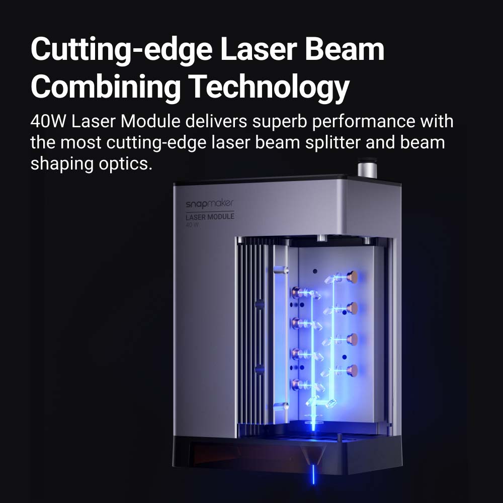 Incorporating advanced laser beam technology, the Snapmaker Ray 40W delivers exceptionally precise and efficient cuts.