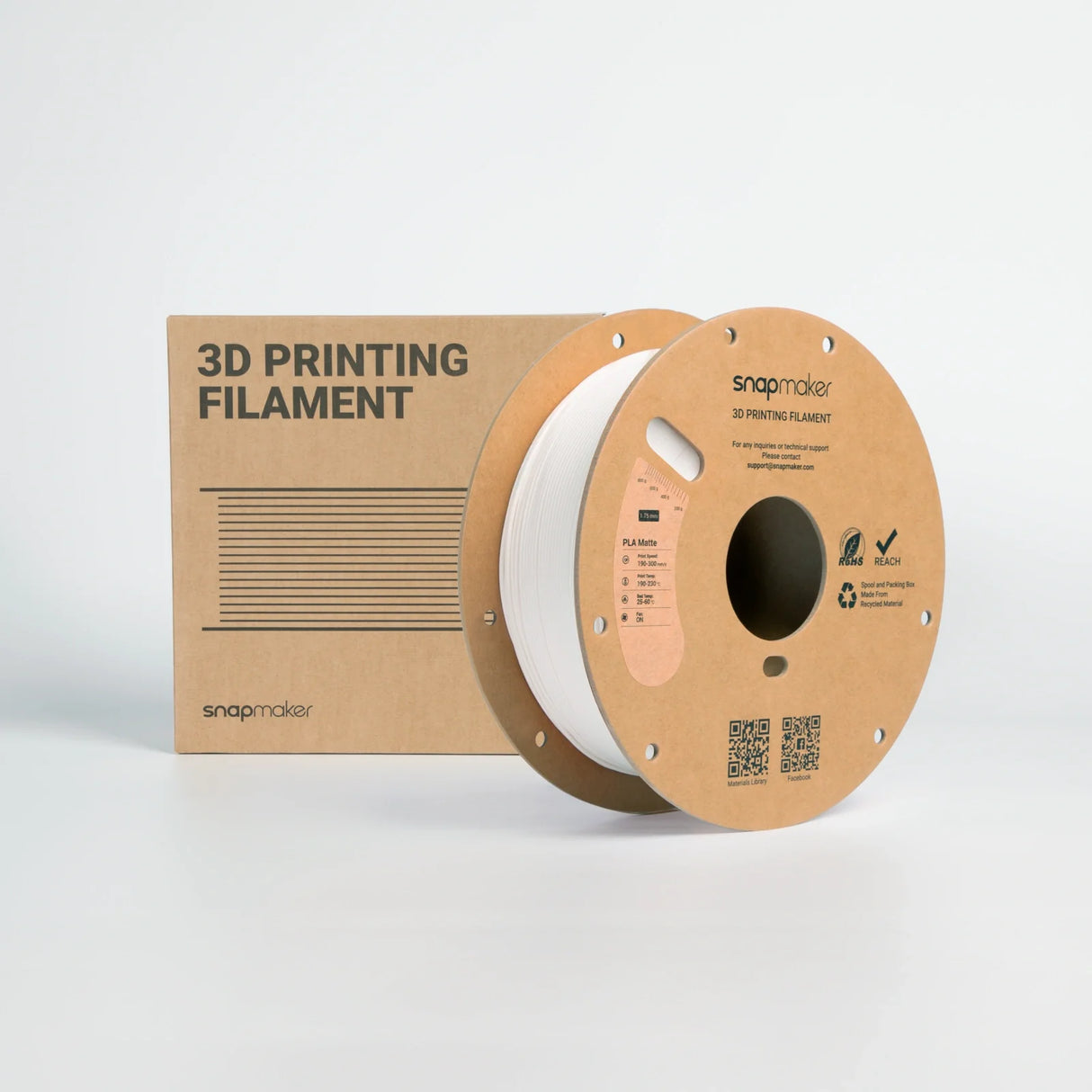 Filamento PLA opaco (senza RFID) - 1 kg