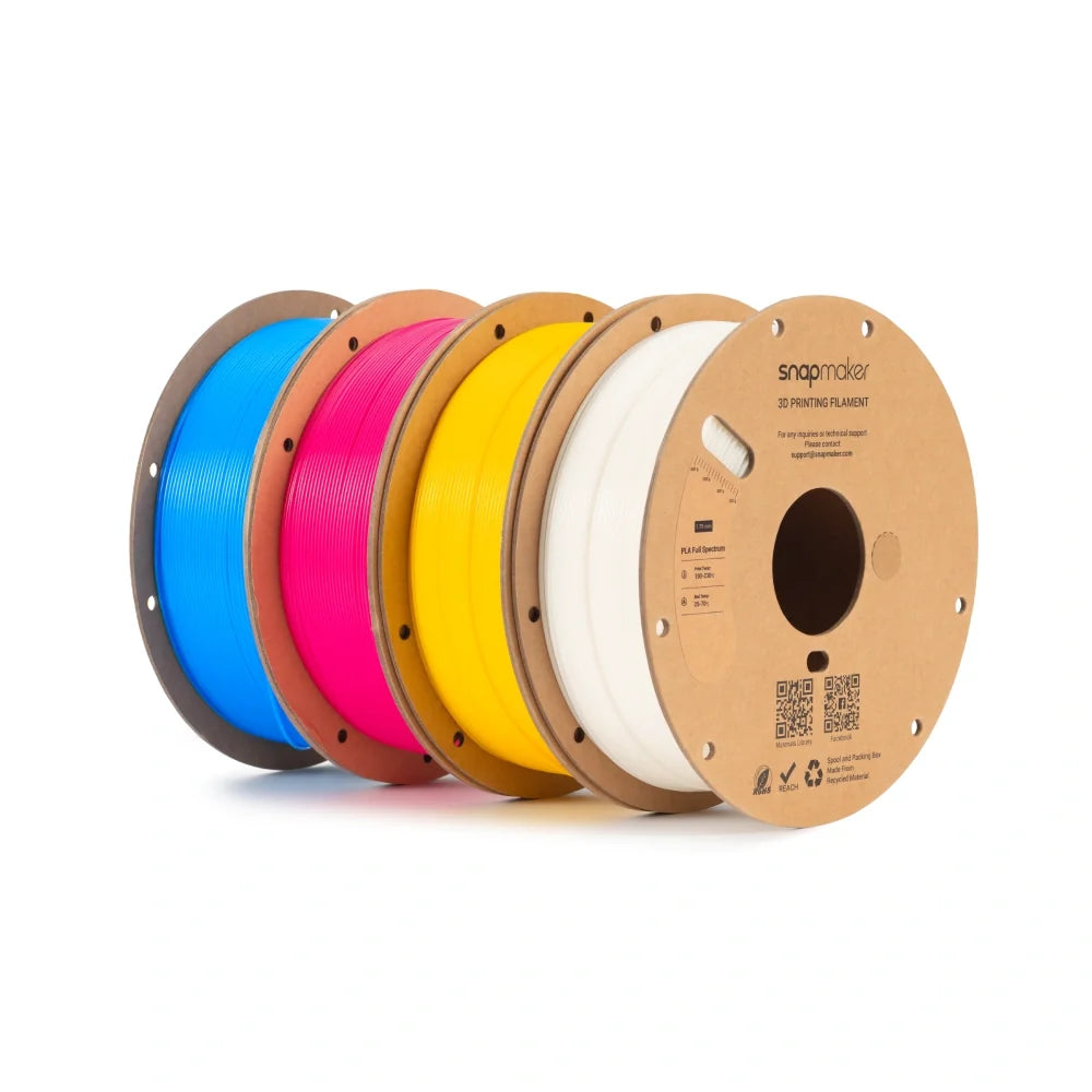 PLA Full Spectrum Filament Bundle (White Edition) (RFID) - 4kg