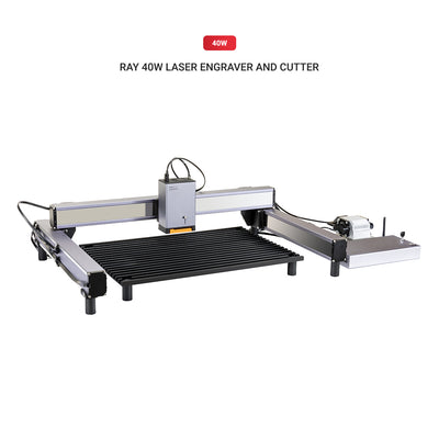 Designed for large-scale projects, the Snapmaker Ray 40W features an expansive setup perfect for precise laser engraving and cutting.