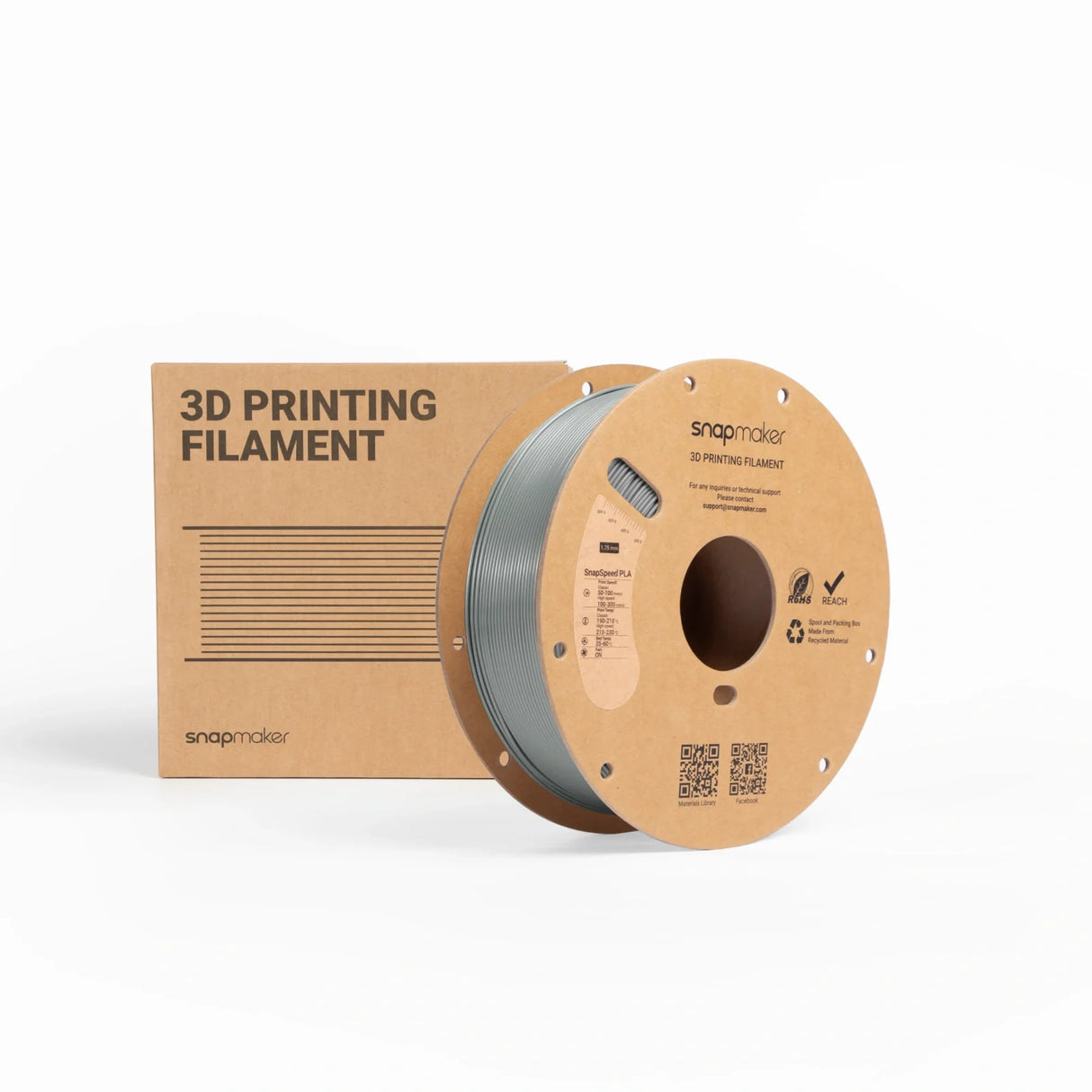 SnapSpeed PLA Filament (without RFID) - 1KG