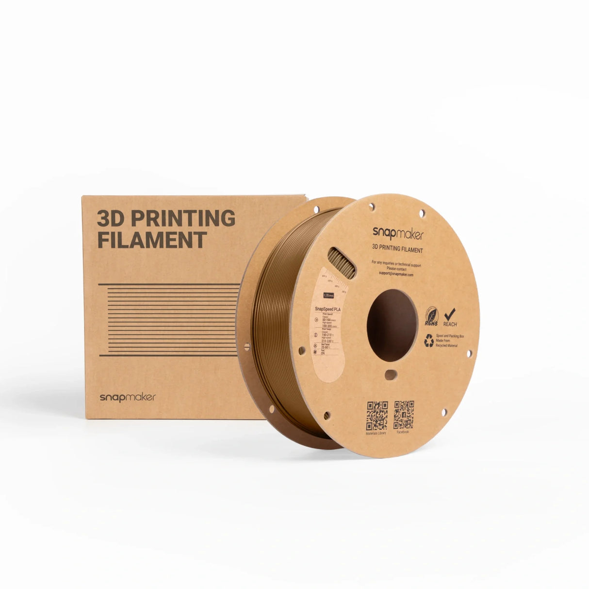 SnapSpeed PLA Filament (without RFID) - 1KG