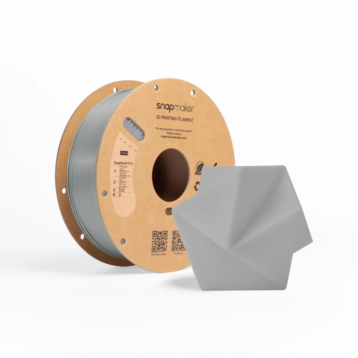 SnapSpeed PLA Filament (without RFID) - 1KG