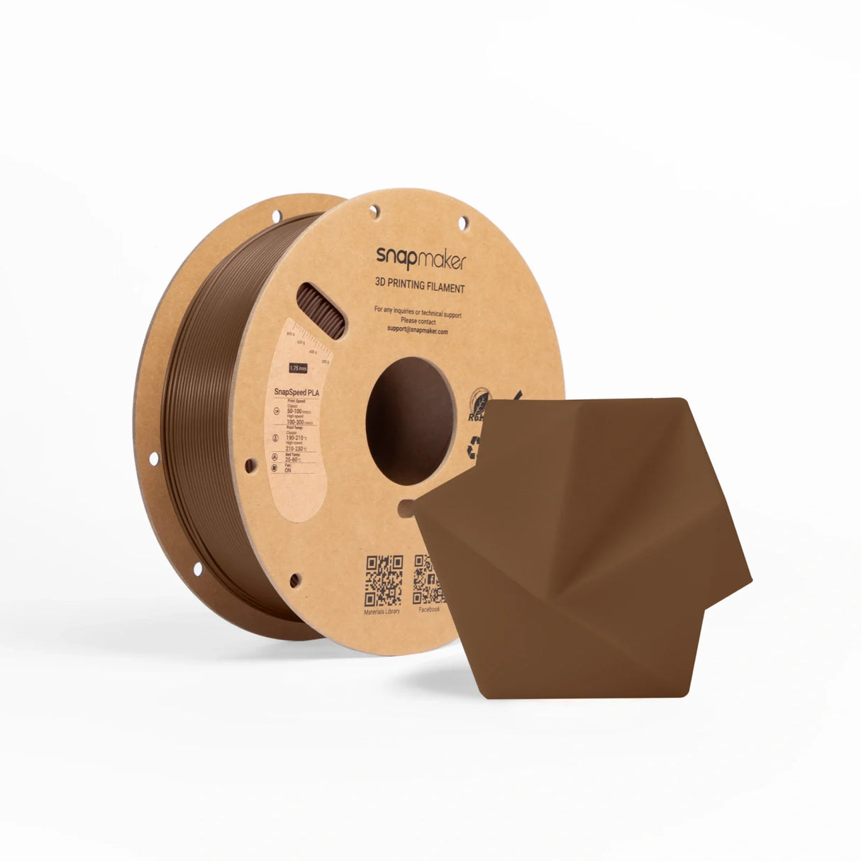 SnapSpeed PLA Filament (without RFID) - 1KG