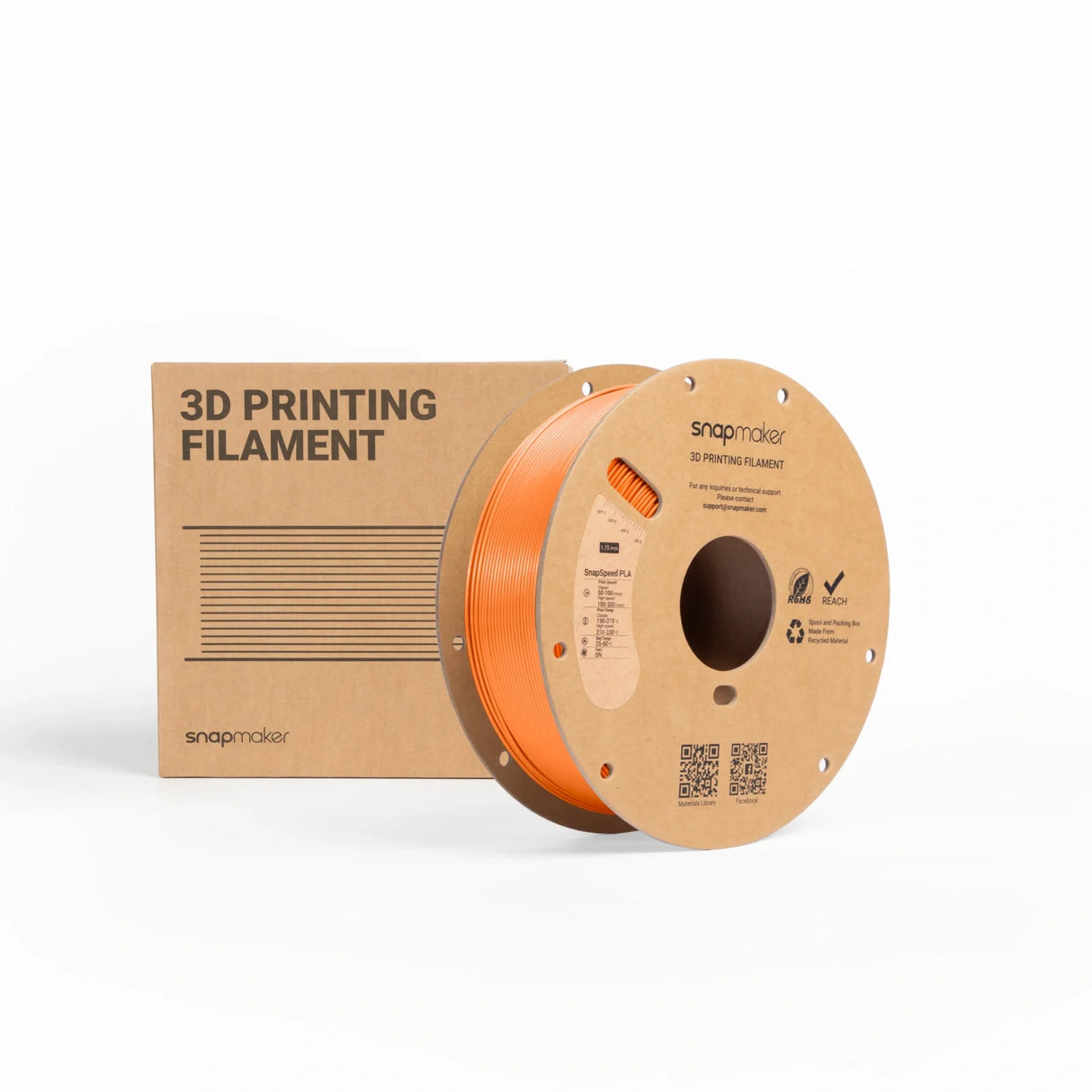 SnapSpeed PLA Filament (without RFID) - 1KG