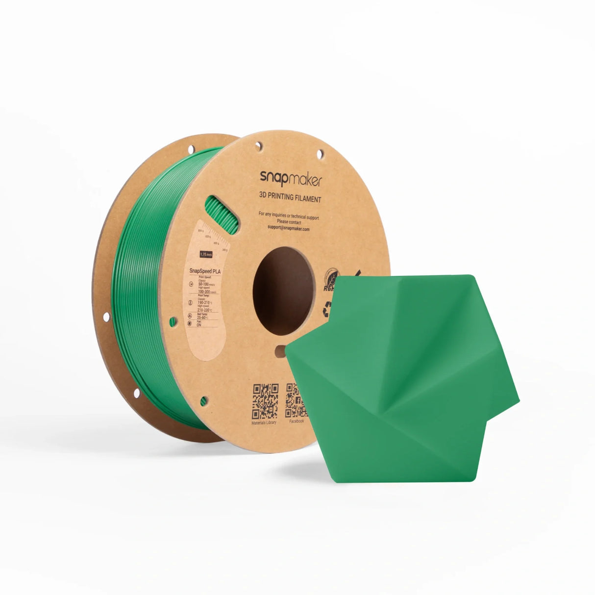 SnapSpeed PLA Filament (without RFID) - 1KG