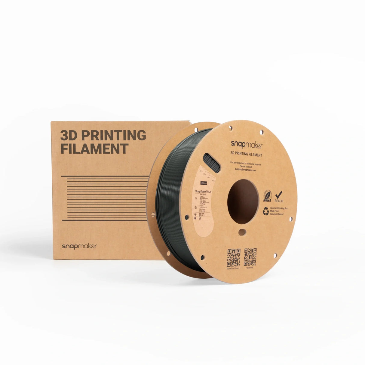 SnapSpeed PLA Filament (without RFID) - 1KG