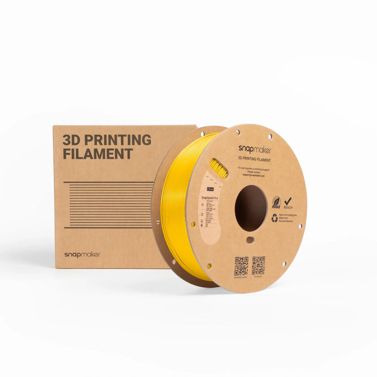 SnapSpeed PLA Filament (without RFID) - 1KG