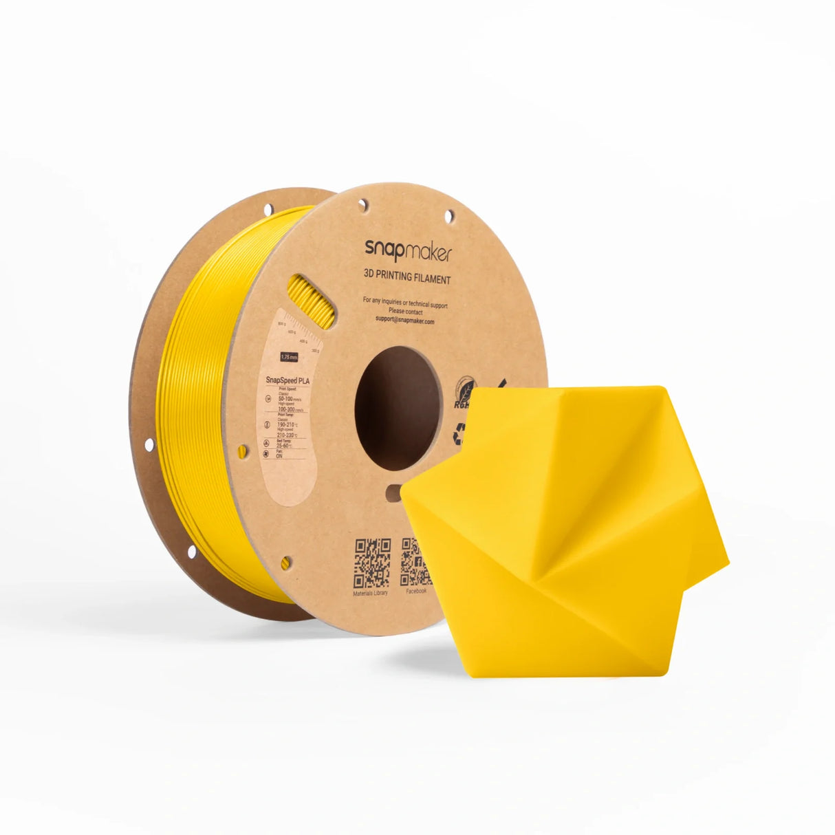 SnapSpeed PLA Filament (without RFID) - 1KG