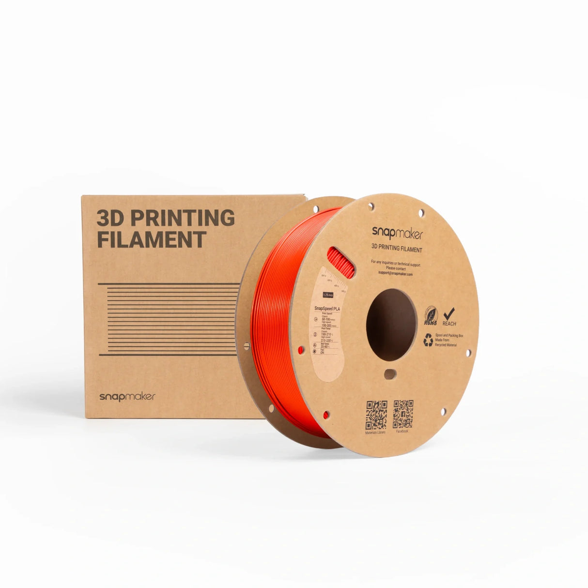 SnapSpeed PLA Filament (without RFID) - 1KG