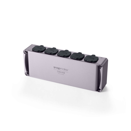 Snapmaker CAN Hub with 5 ports, offering a sleek, compact design for connectivity.