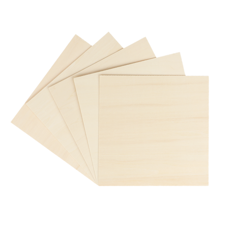 Basswood Sheet for Snapmaker 2.0 (5-Pack)