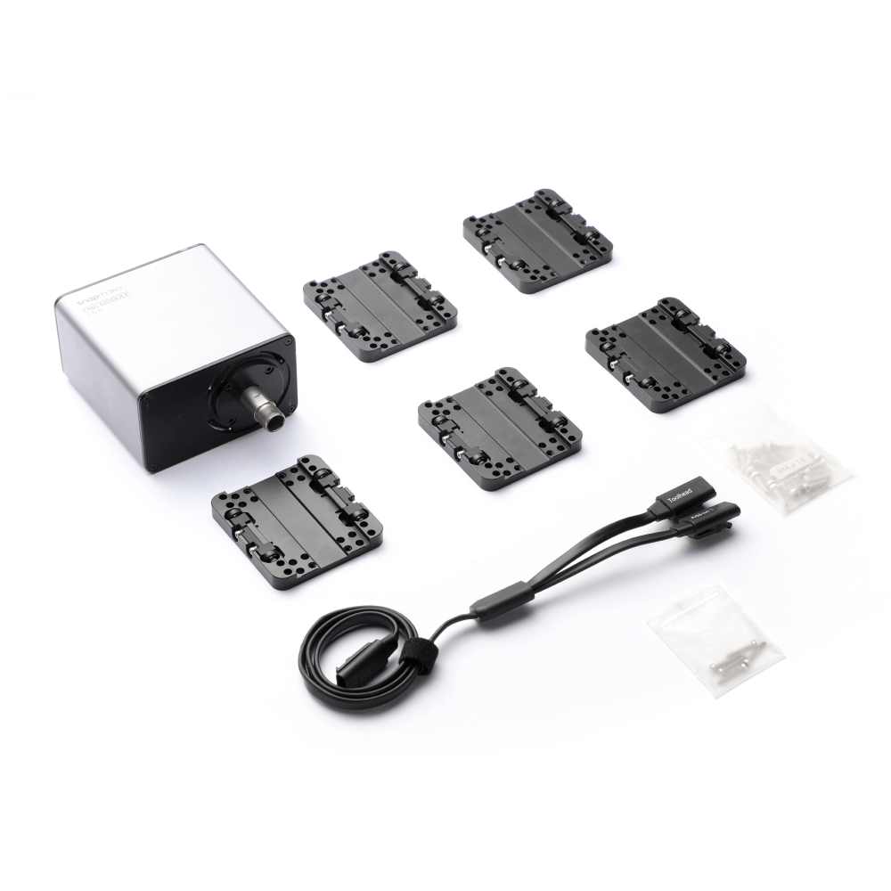 Snapmaker 200W CNC Module set, complete with accessories, is ideal for precision cutting and carving.