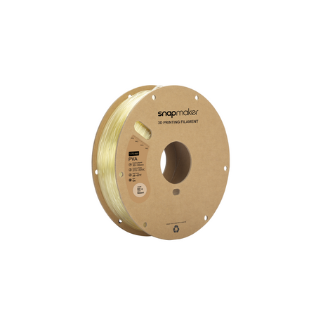 Snapmaker PVA 3D printer filament spool, a dissolvable support material.