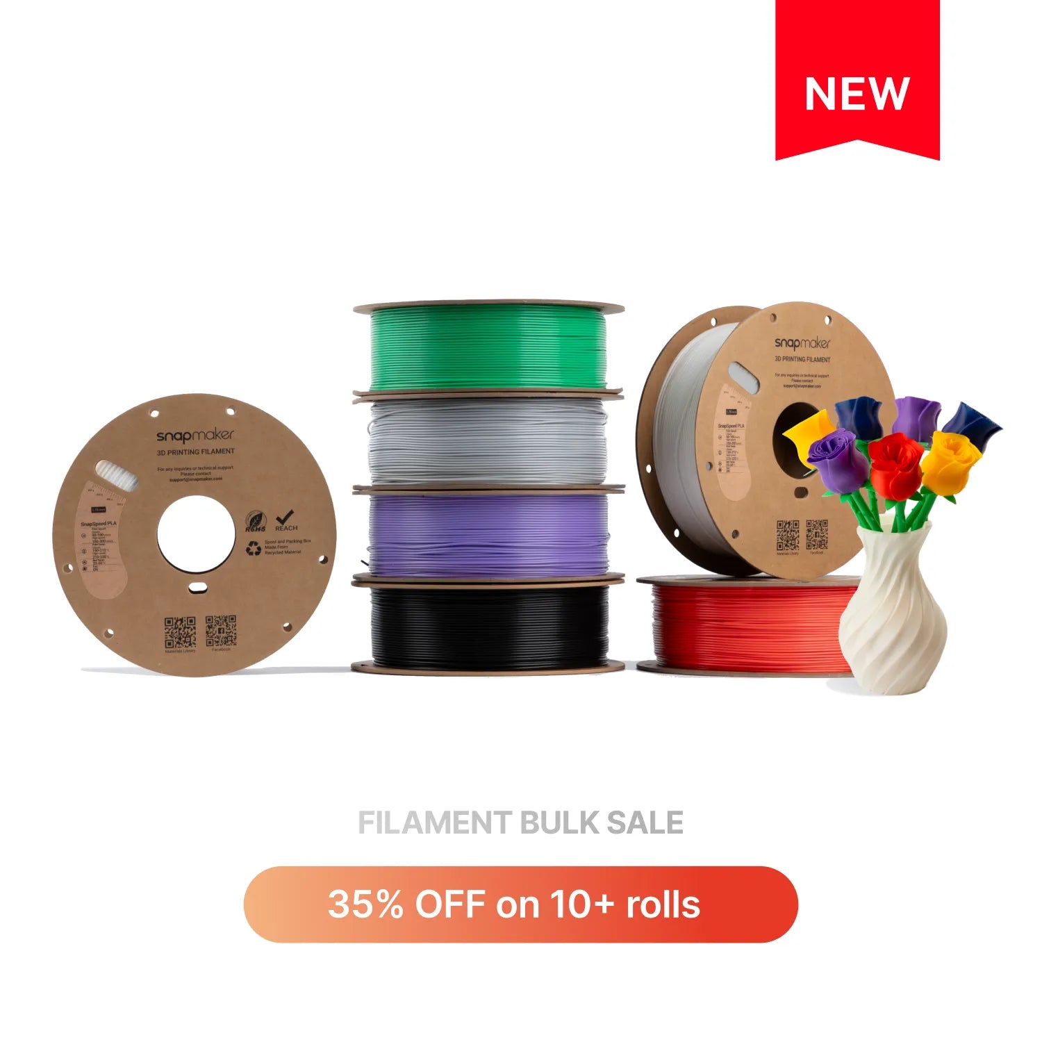 SnapSpeed PLA Filament (RFID) - 1KG