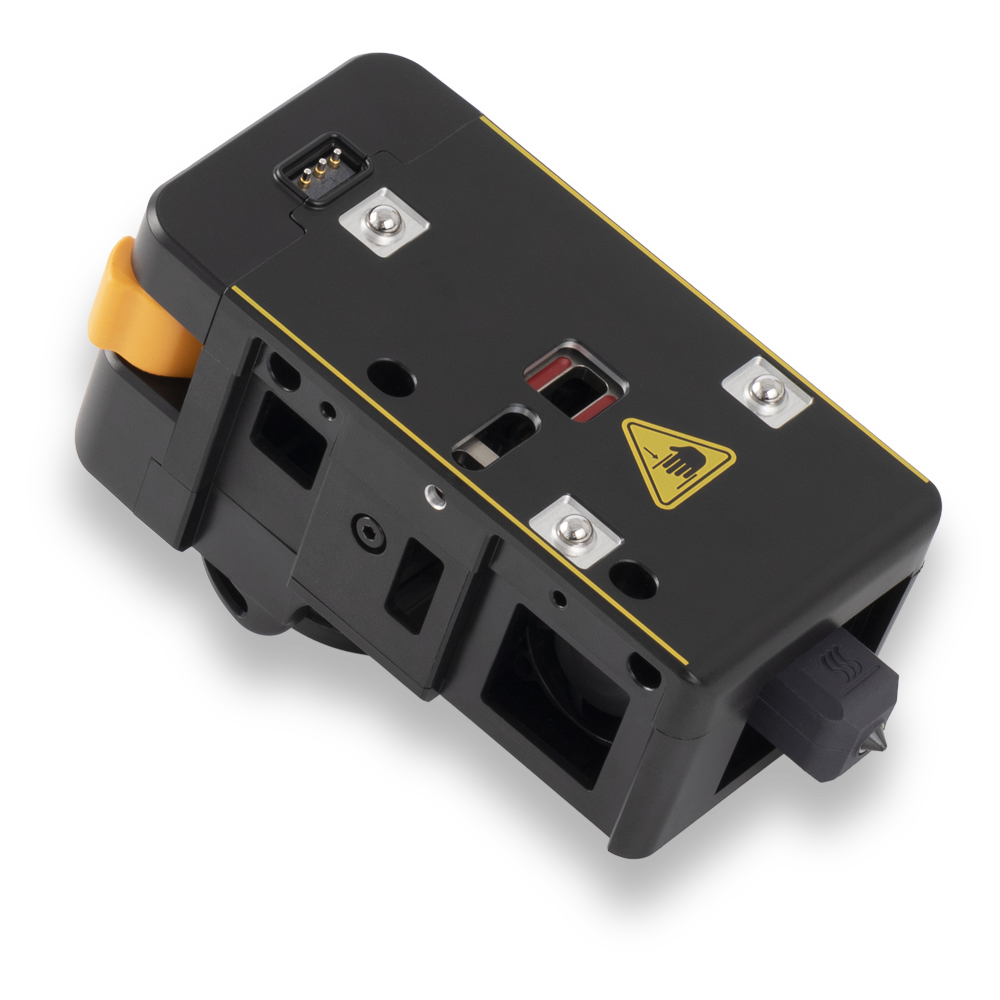 Underside of Toolhead 2/3/4 Right Slot for U1 highlighting precise connectors and strong base for stable attachment.