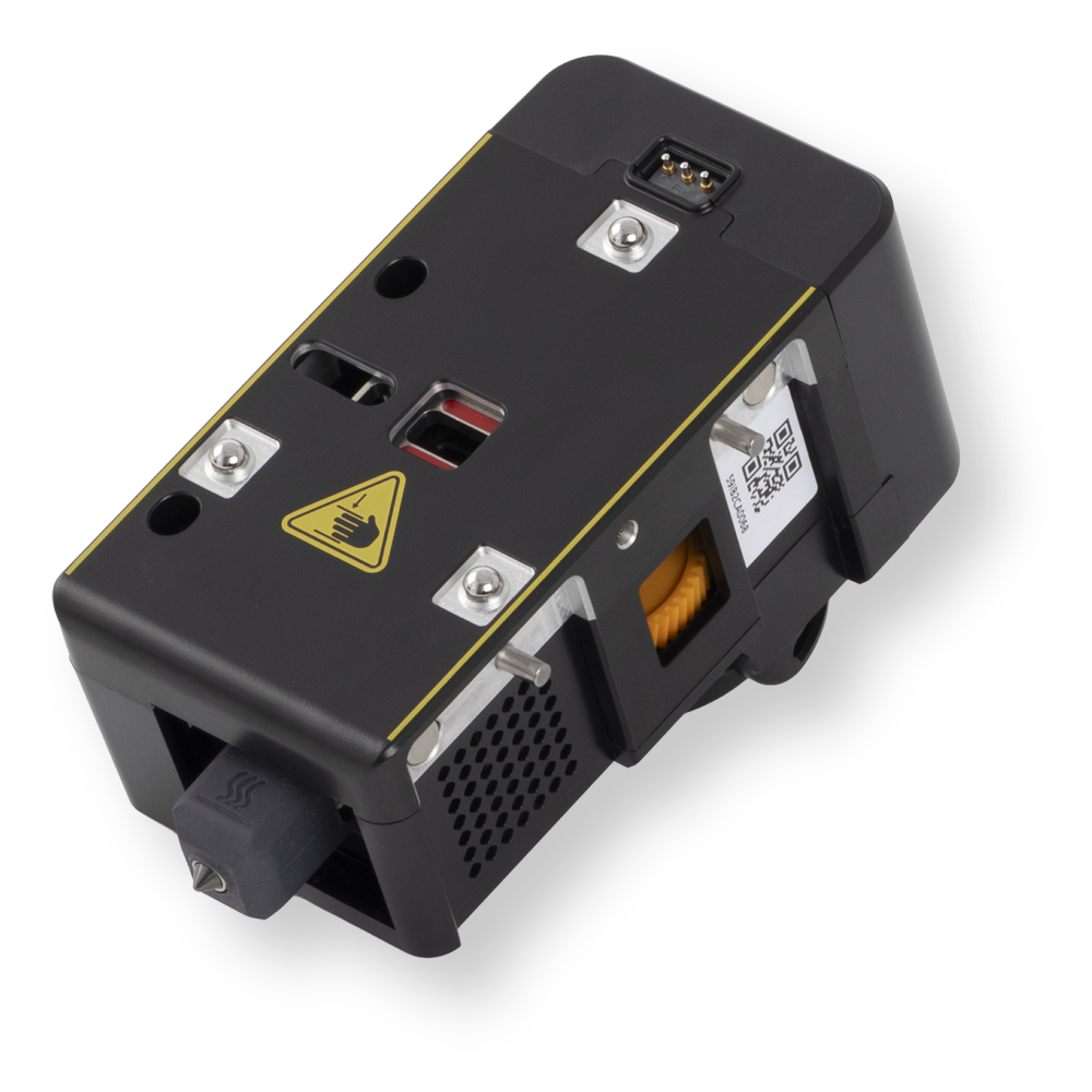 Side angle of Toolhead 2/3/4 Right Slot for U1 highlighting airflow design and filament feed section for efficient 3D printing.