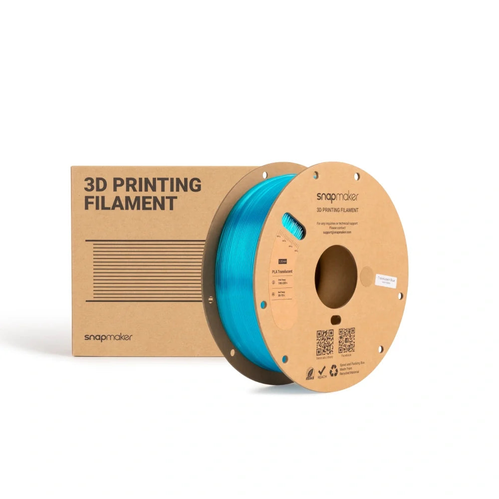 PLA doorschijnend filament (RFID) - 1 kg