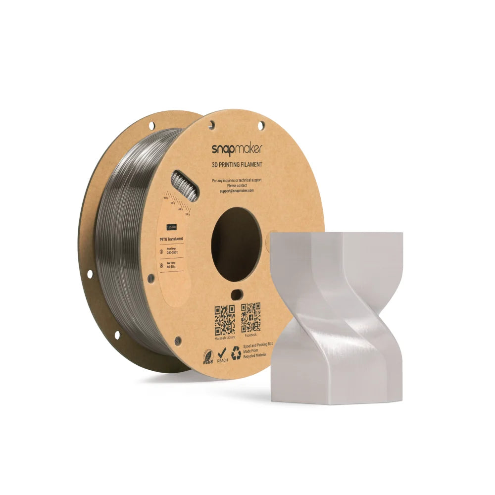 PETG Translucent Filament (RFID) - 1kg