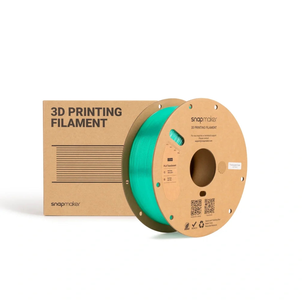 PLA doorschijnend filament (RFID) - 1 kg