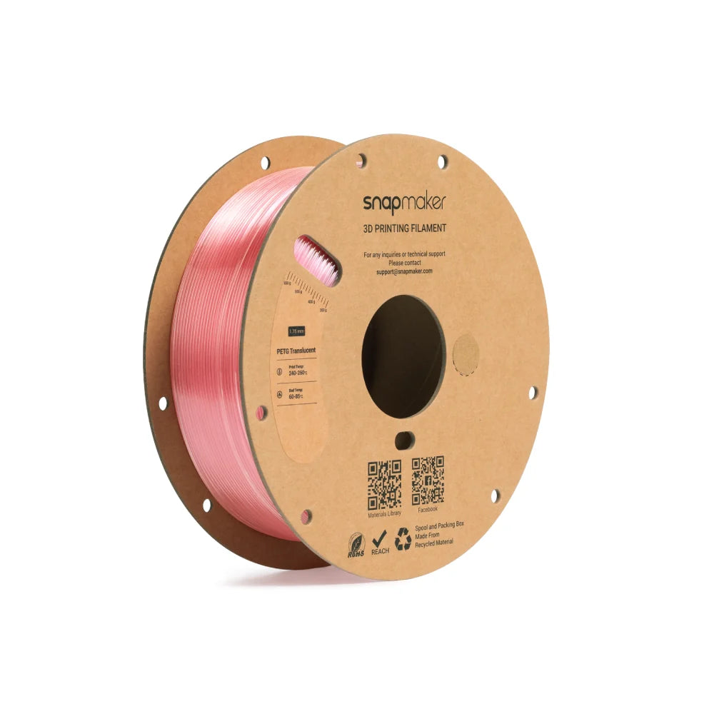 PETG Translucent Filament (RFID) - 1kg