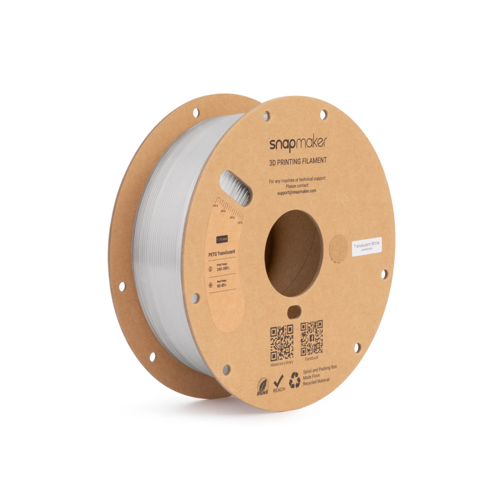 Filamento PETG traslucido (RFID) - 1 kg