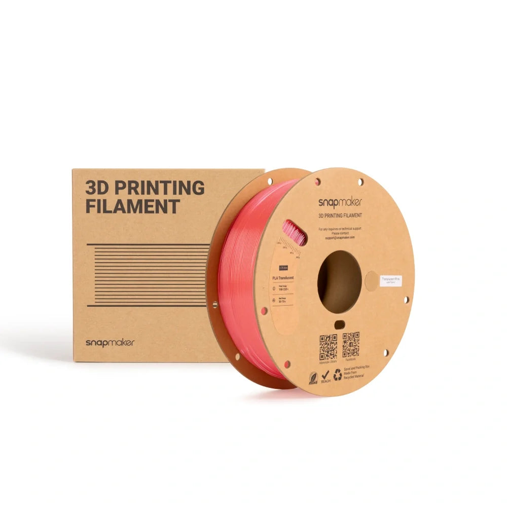 PLA doorschijnend filament (RFID) - 1 kg