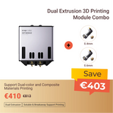 Snapmaker 2.0 Dual Extrusion 3D Printing Module