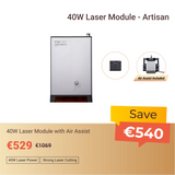 Snapmaker 40W Laser Module with Air Assist