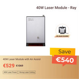 Snapmaker 40W Laser Module with Air Assist