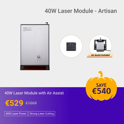 Snapmaker 20W & 40W Lasermodul mit Luftunterstützung (inkl. MwSt.)