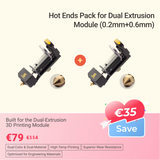 Hot End for Dual Extrusion Module