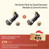 Hot End for Dual Extrusion Module