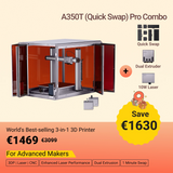SNAPMAKER 2.0 MODULARER 3-IN-1 3D-DRUCKER MIT GEHÄUSE A350T/A250T (INKL. MWST.)