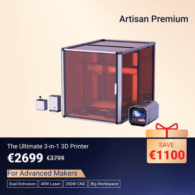 Snapmaker Artisan 3-in-1 3D Printer (VAT Incl.)