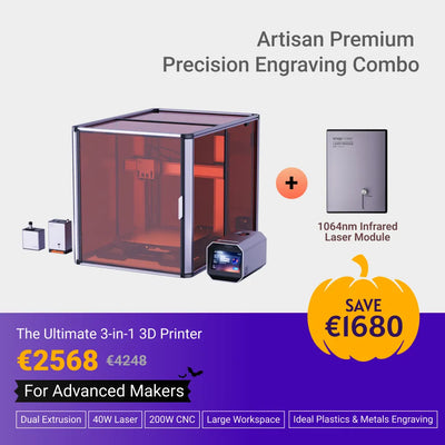 Snapmaker Artisan 3-in-1 3D Printer (VAT Incl.)