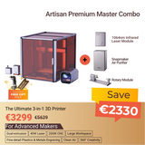 Snapmaker Artisan 3-in-1 3D Printer (VAT Incl.)