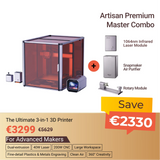 SNAPMAKER ARTISAN MODULARER 3D-DRUCKER (INKL. MWST.)