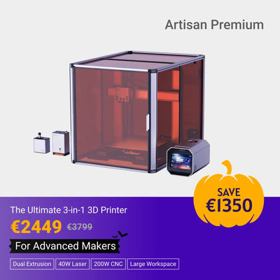 Snapmaker Artisan 3-in-1 3D Printer (VAT Incl.)