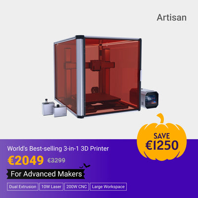SNAPMAKER ARTISAN MODULARER 3D-DRUCKER (INKL. MWST.)